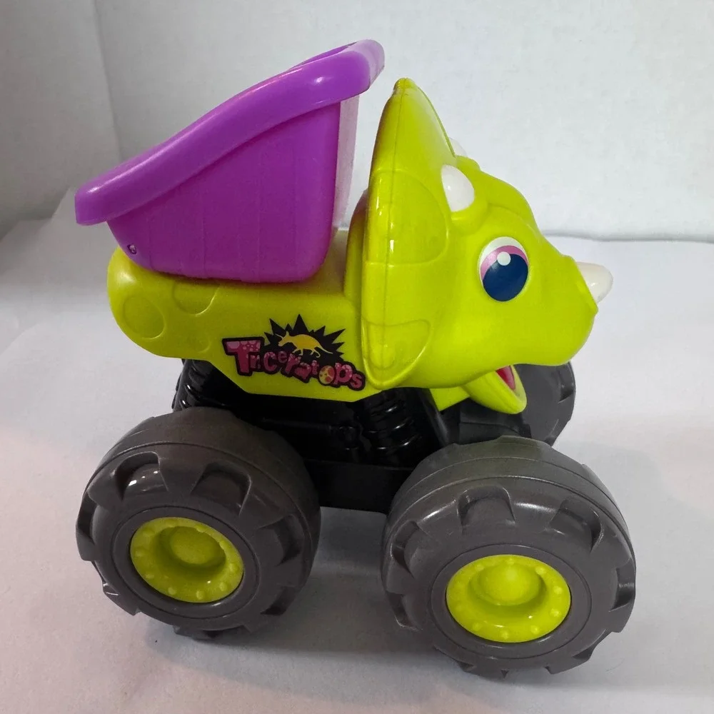 Dinosaur Monster Truck Toy Toddler T-Rex Excavator Triceratops Dump‎ Truck set-3